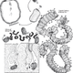 “Scientific” illustration of the Brunapsis enigmata’s imagined lifestyle.